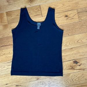 Chico’s black tank top size 1 (small/med)